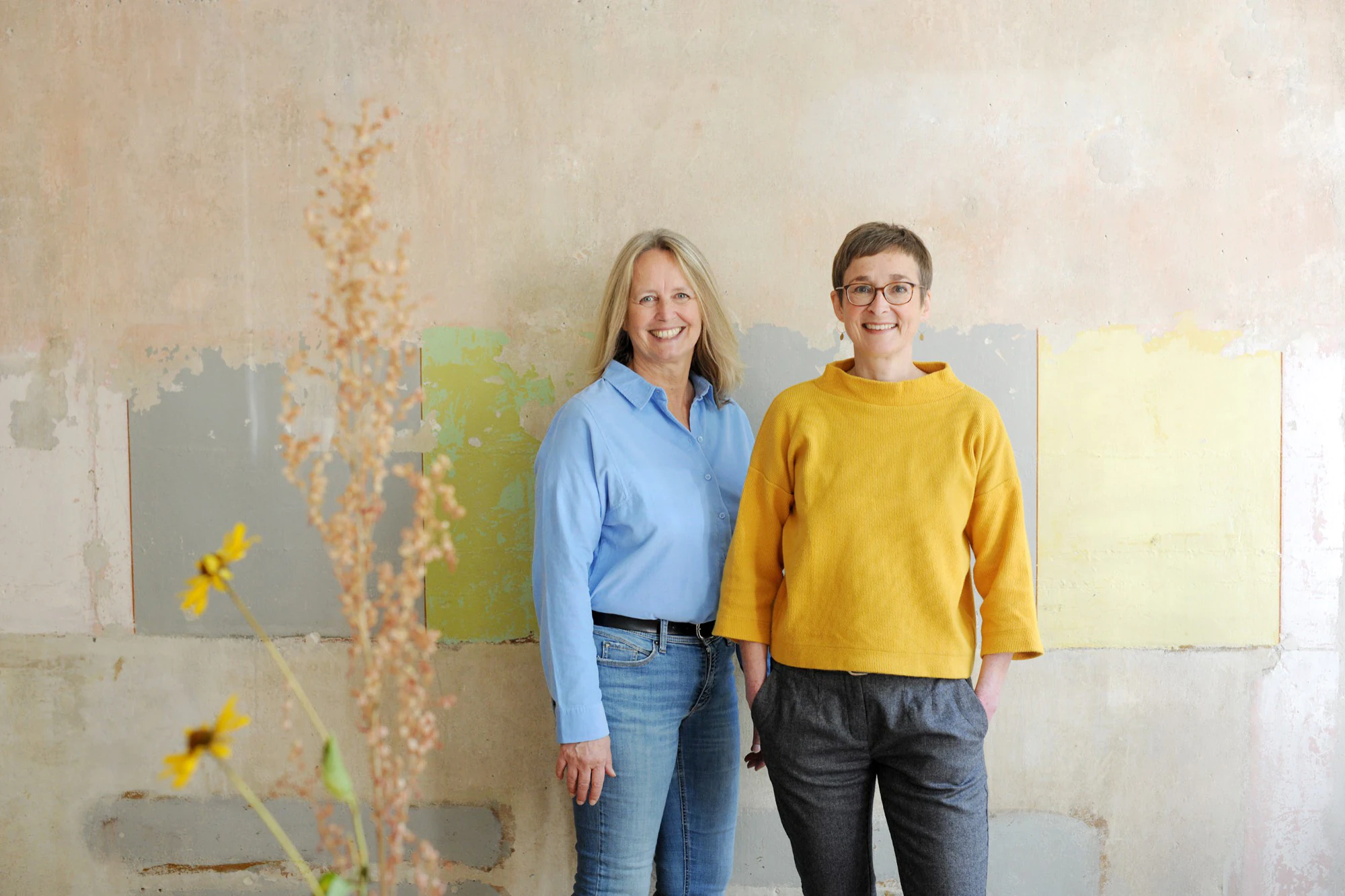 Eva Hauck und Claudia Lüdtke